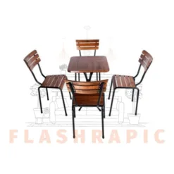 Luxurious Carved Wooden Dining Set in Indiana